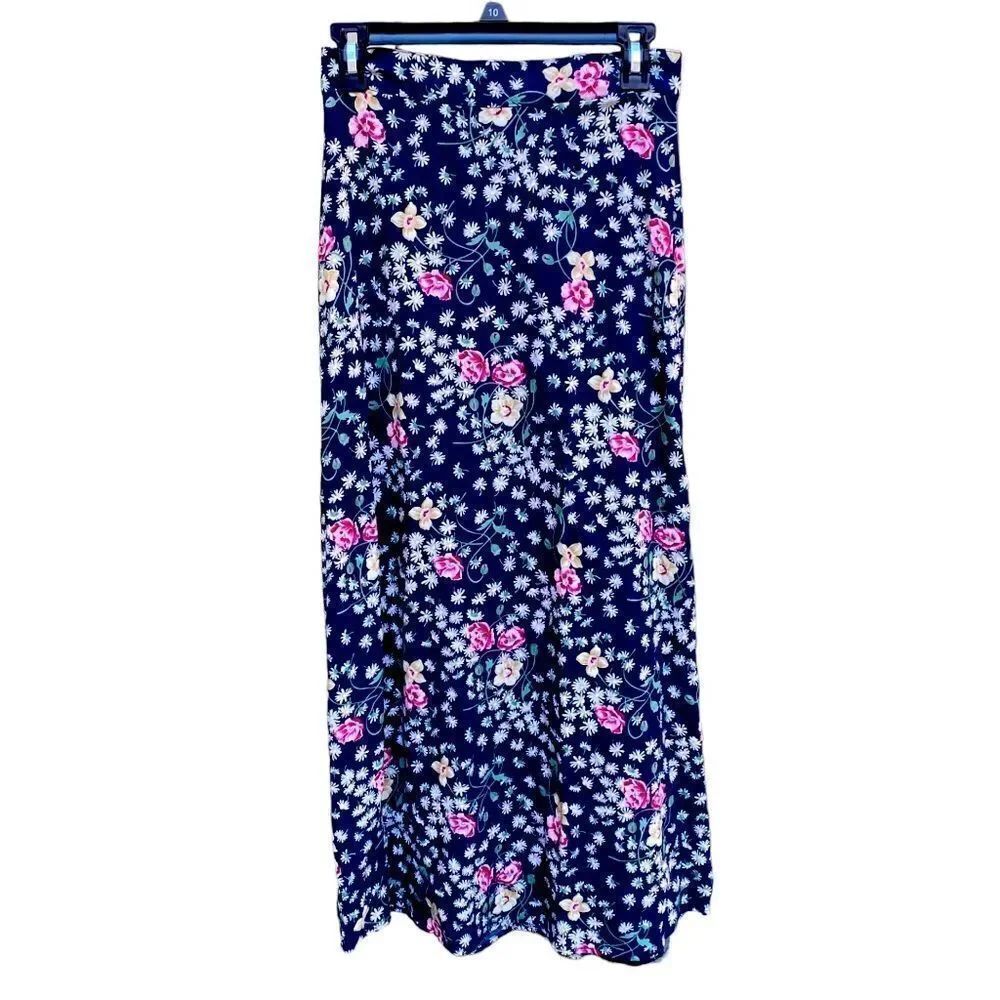 Tracy Evans Floral Maxi Skirt Sz 9